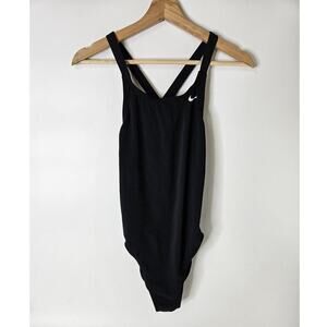 Nike Nx Women's Logo Tape Fastback One Piece Black Size 12